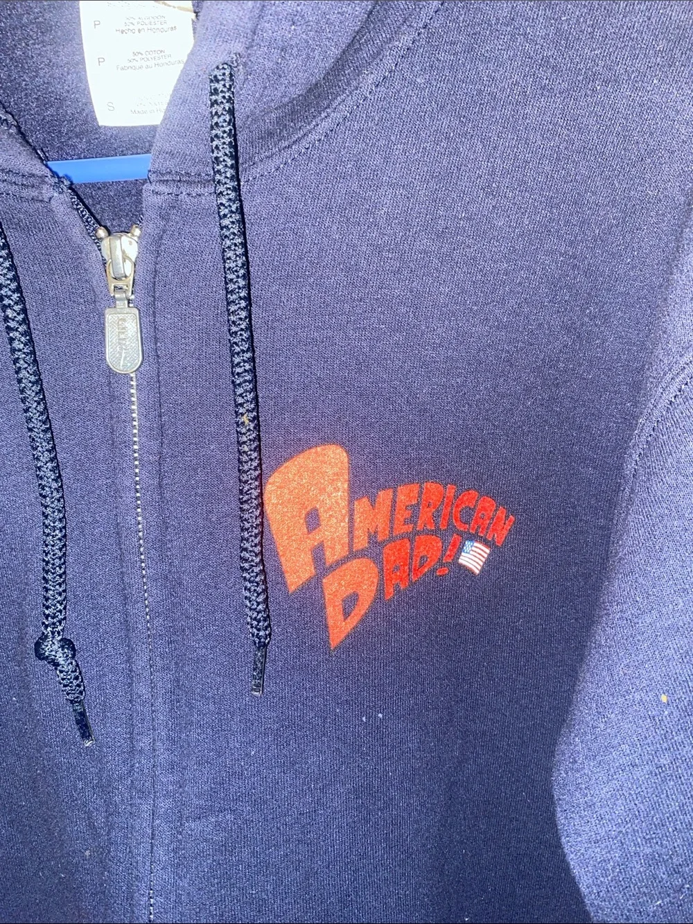 AMERICAN DAD CHARACTER- ZIP UP HOODIE JACKET - Picture 10 of 15